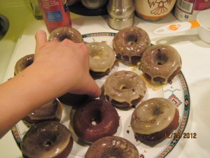 Dippin' donuts, Batman!